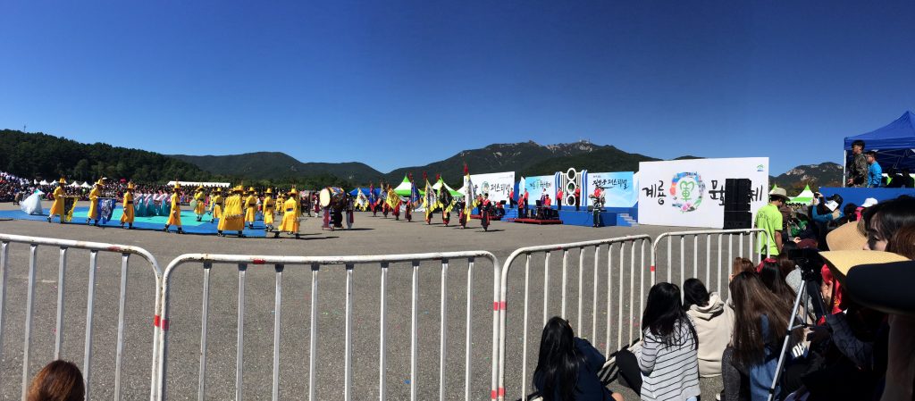 昨年の地上軍フェスティバルの風景