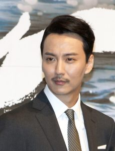 『サメ～愛の黙示録～』制作発表会でのキム・ナムギル（２０１３年５月２１日に撮影）