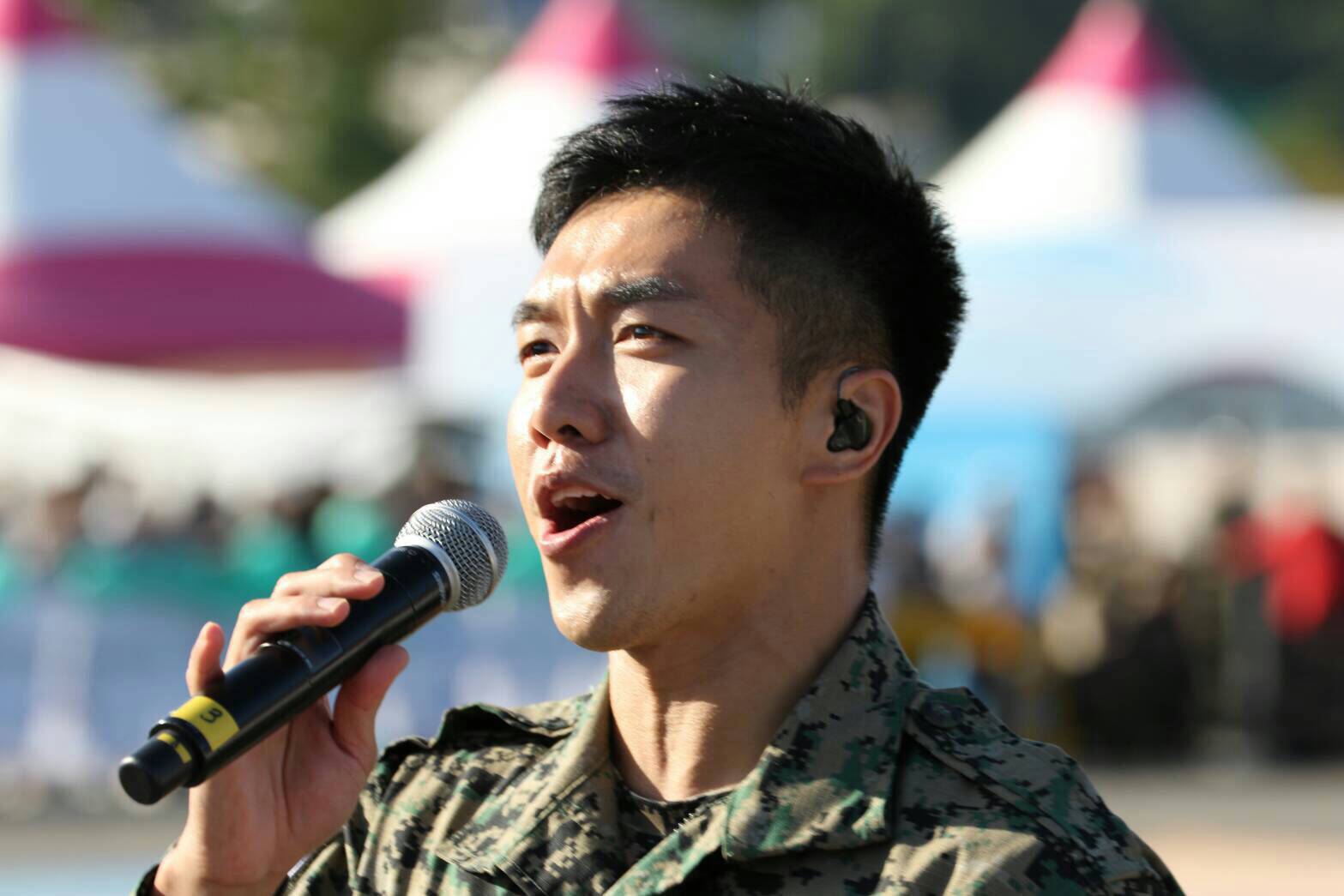 今年の地上軍フェスティバルで大活躍だったイ・スンギ