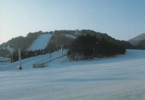 オリンピックが開催される平昌のスキー場